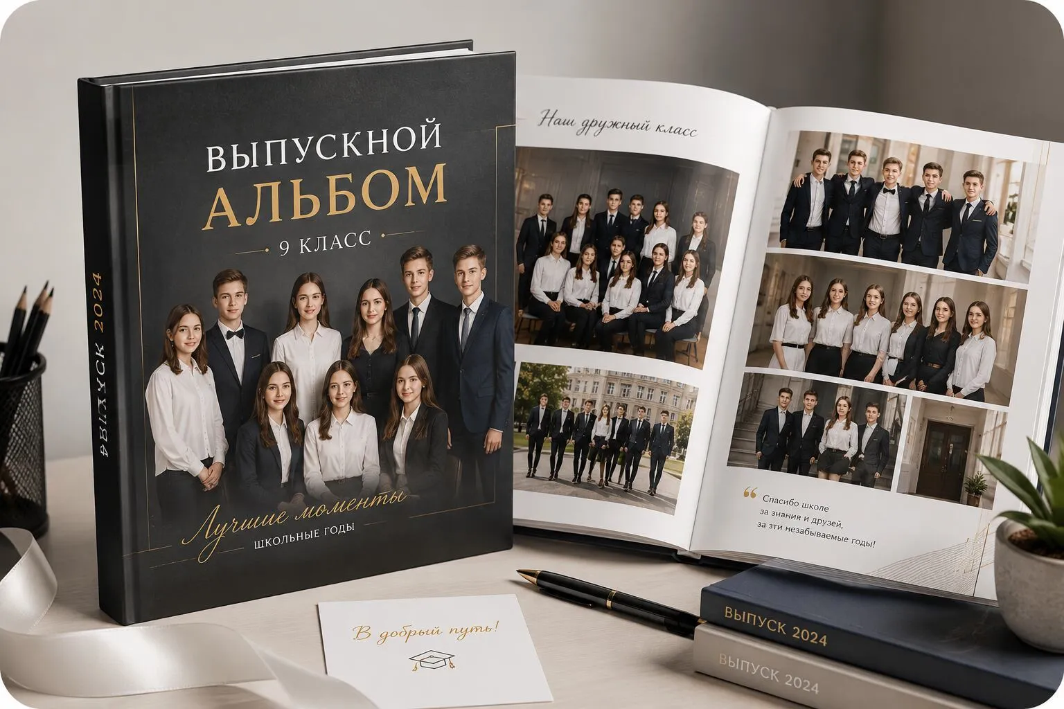 Выпускные альбомы для 9-х классов